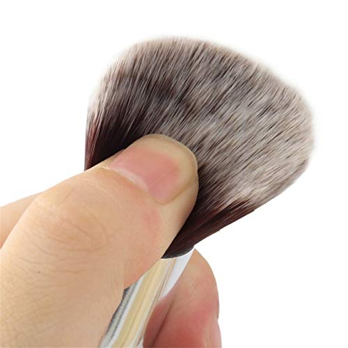 1 unid Multi-Function Pro Pinceles de maquillaje Fundación rubor Cepillo líquido Cepillo Kabuki de madera Herramienta cosmética Cepillo plano Envío gratis (negro) ESjasnyfall