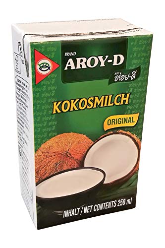 100% Coconut Milk 8.5 Oz 1 x 250 ml Aroy-D