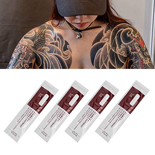 100Pcs / Bag Tattoo Aftercare Cream, Professional Crema Cicatrizante Anti Scar Tatuajes Recovery Reparación de la Piel Ungüento Vitamina A&D en Crema del Cuidado Posterior del Tatuaje