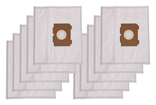 10x Bolsas de aspiradora Dimension 28 para AEG Compact | Exclusiv | Exqusit | Freshline | SilverStar | Vampyr | Megapower | Parketto | Powerstar | Red Zac EL | Rosso | Samba | Silverstar | Sprint | Sun | Trio | T 2 Serie - Twin y mucho más… [ Microfiltro,