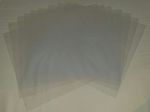 12" inch Vinyl Record 450 Gauge Polythene Sleeves Premium Quality Pack of 100