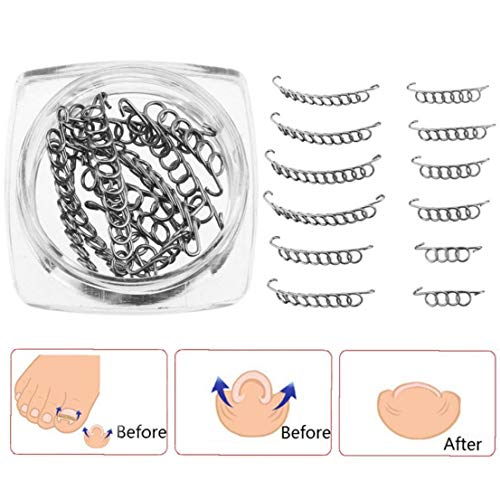 12piece Vello Interno Corrección Alambre Fijador Pedicura Paroniquia Recuperar La Herramienta Del Cuidado Del Pie Corrector De Uñas De Los Pies