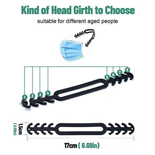 16PCS Marco de Soporte Interno para máscara,Aumento de la Distancia Entre la Nariz y la Boca-Puede Hacer Que la respiración Sea Suave