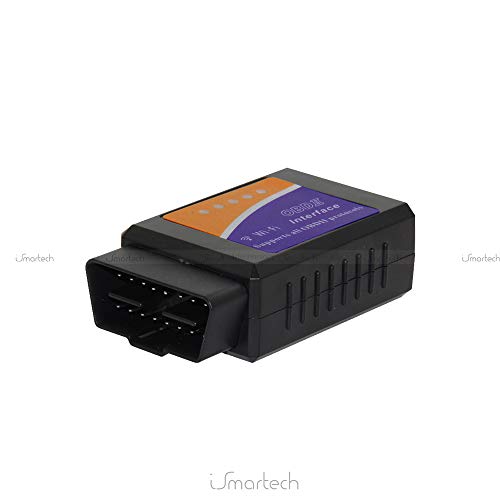 1neiSmartech Escáner Interfaz Para El Diagnóstico De Vehículos Con Conexión Wifi Equipados Con Obdii Y Can-Bus, Funciona Con Ios, Android, Windows Y Symbian