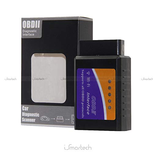 1neiSmartech Escáner Interfaz Para El Diagnóstico De Vehículos Con Conexión Wifi Equipados Con Obdii Y Can-Bus, Funciona Con Ios, Android, Windows Y Symbian