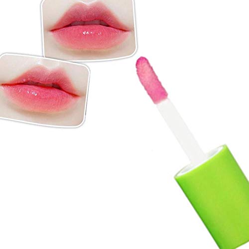 1PC Aloe Vera Essence Pintalabios Hidratante Hidratante de larga duración Blam Impermeable Cambio de color Brillo de labios Bálsamo para labios de larga duración (3.5g)