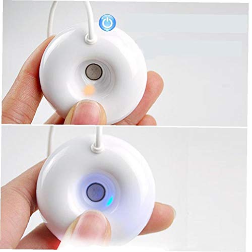 1pcs Humidificador De Aire Mini USB De Agua Del Flotador Dona Humidificador Forma Para La Seguridad Del Escritorio Humidificador Fabricante De La Niebla Nebulizador Difusor Oficina De Humedad Del Aire