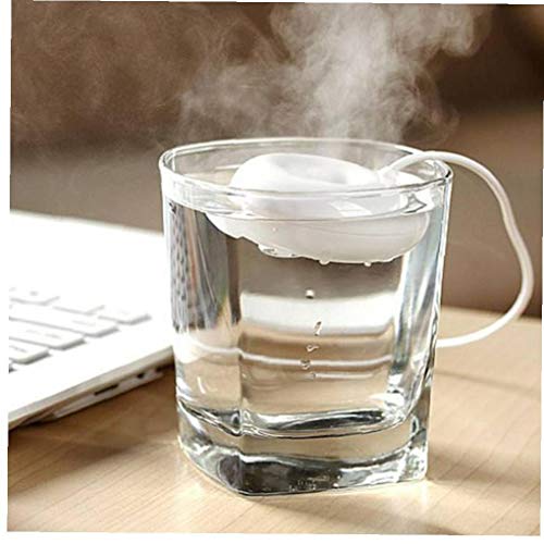 1pcs Humidificador De Aire Mini USB De Agua Del Flotador Dona Humidificador Forma Para La Seguridad Del Escritorio Humidificador Fabricante De La Niebla Nebulizador Difusor Oficina De Humedad Del Aire
