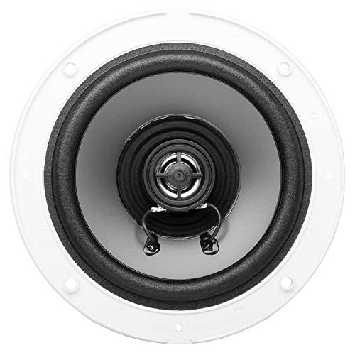 2 Altavoces Marinos Compatible con Boss Audio MR60W 2 vias 6.5" 16.50 cm 165 mm 100 vatios rms 200 vatios máx Barco Piscina mar Impermeable, Pareja