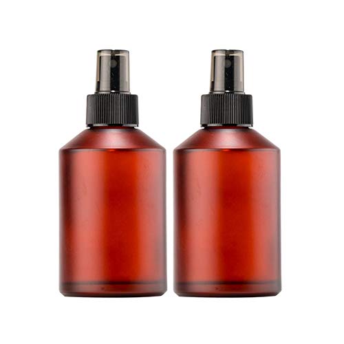 2 Piezas Botella de Spray de Vidrio ámbar Vacia, Botellas de Aerosol Vacios Pulverizador de Niebla Fina Envases Vacíos de Maquillaje Rellenables para Perfumes Cosméticos de Viaje ( Size : 200ml/7oz )