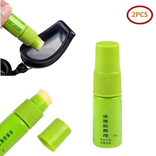 2 piezas de antiempañamiento fino, agente antiempañante de gafas para gafas de natación, cascos de motocicleta, agente antivaho de alta definición de alta eficiencia para natación, accesorios de buceo