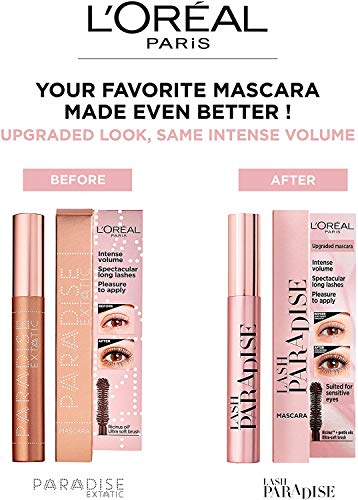2 x L'Oreal Paris Paradise Extatic Mascara 6.4ml - Black
