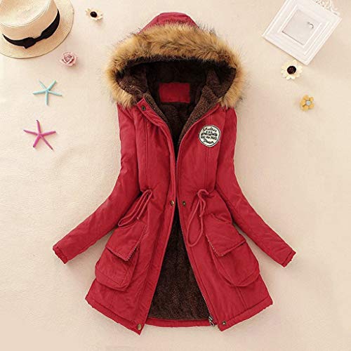 2018 Chaqueta con Capucha Larga del Cuello De Piel De Las Mujeres Caliente Mejor Vender Parka De Invierno Outwear Encapuchado Abrigo Casual riou