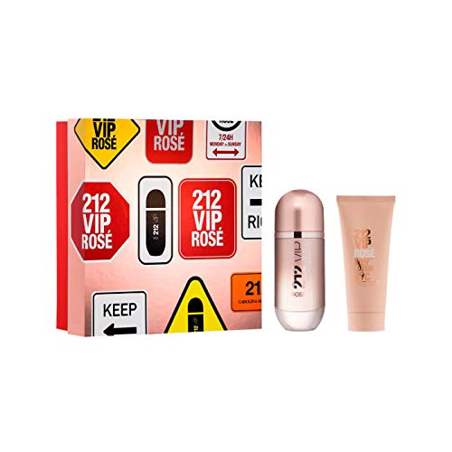 212 Vip Rose Eau De Toilette Spray 50ml Set 2 Pieces 2020