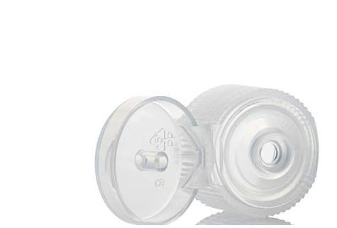 24 botellas de loción de plástico vacías transparentes de 5 ml con tapa, rellenables, para guardar perfume o cosméticos, para viajes y vida cotidiana, de la marca Essence