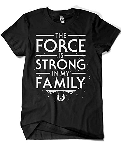 2438-Camiseta Premium, The Force is Strong in my Family (Olipop)