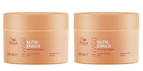 2er Nutri Enrich Intensiv pflegende Maske Invigo Wella Professionals mit Goji Beeren je 150 ml = 300 ml