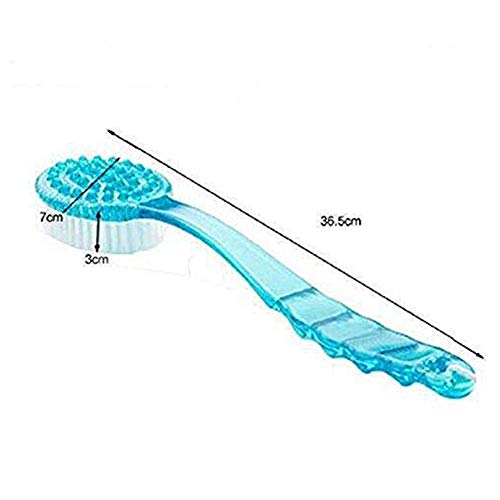 2pcs Cuerpo Cepillo,Cepillo de baño,Cepillo Espalda Ducha,Cepillo Espalda Ducha, Limpiar Espalda y Euerpo, Exfoliación, Masajee