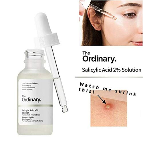2Pcs The Ordinary* Salicylic Acid 2% Solution 30ml 2% Salicylic Acid Skin Peel Exfolia