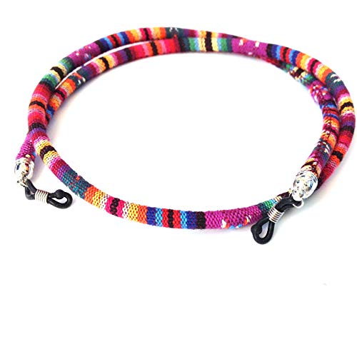 3 pcs Cordón de Gafas Redondo Estampado Etnico (HC Enterprise-new01)