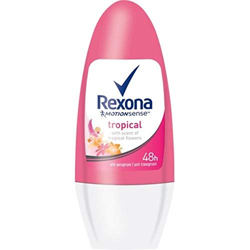 '3 x Rexona Women Desodorante Roll On "Tropical Motion Sense – 50 ml