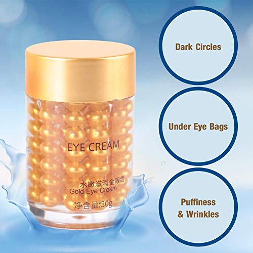 30 g de suero para los ojos, Hyaluron Eye Care, crema antienvejecimiento para los ojos de Dark Circles Cream, crema para los ojos para las arrugas Dark Circles Swelling, Wake Skincare Eye Gel para ojo