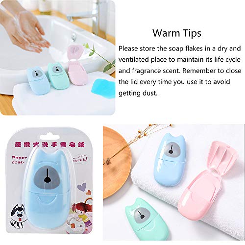 300 Piezas Jabones En Papel Desechable, JabóN Papel PortáTil, Soap Paper, Se Utiliza Para Actividades En Interiores Y Exteriores, Adecuado Para BañO, Cocina, BañO, JardíN, Viajes, Ciclismo, Etc.