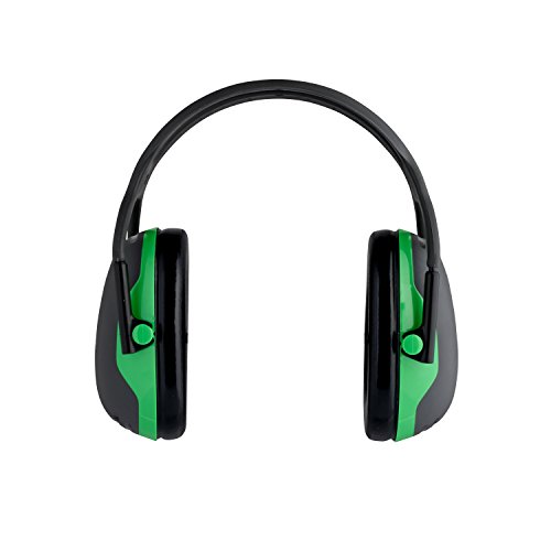 3M PELTOR X1A Orejeras de diadema, 27db, 1 orejera/caja, Verde