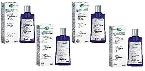 4 Esi Rigenforte Champú Anticaspa 200 ml delicada para forfora grasa y secos