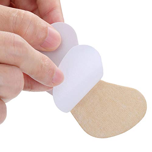 4 pares de protectores de talón, protectores de pies para zapatos para mujeres o hombres, almohadillas autoadhesivas, color negro y beige