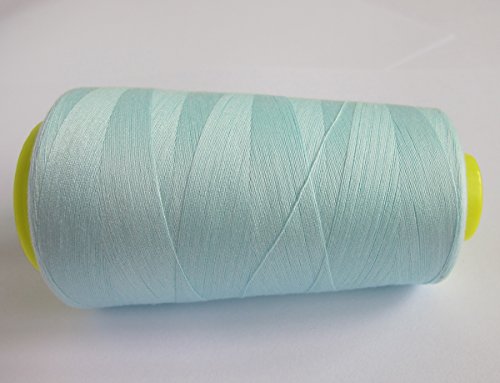 4 x 3000 ablashi Azul Claro Amarillo Piel de Búfalo Rosa Morado 40 años 2 402 Tex 27 Tarjetas 120 Bobinas PP SP hilo coser poliéster mano máquina industrial Croché bordado Jeans Lienzo Quilting Serger