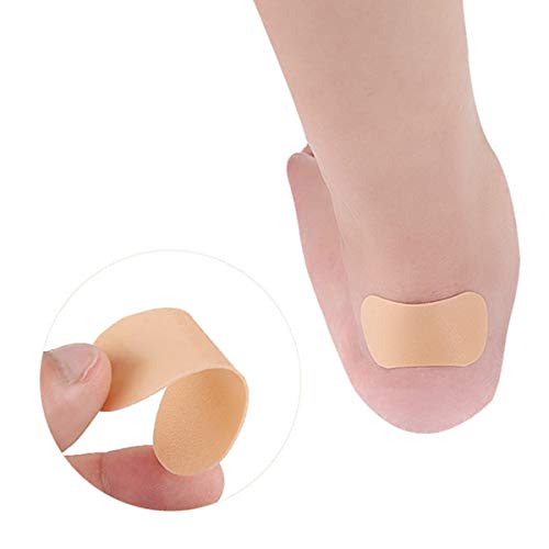 40 protectores de talón autoadhesivos de espuma antideslizante para el cuidado de los pies, impermeables, para evitar rozaduras y ampollas