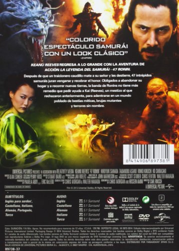 47 Ronin: La Leyenda Del Samurái [DVD]