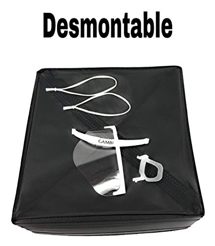 5 Unidades Viseras Protector Facial Plastico Transparente Máscarilla Boca Nariz Visera Plastico Antiniebla Mascara Escudo Transparente Protector Facial Antisalpicaduras (5)