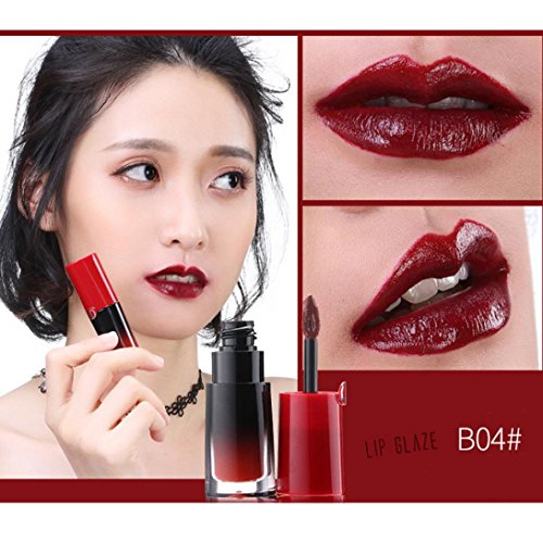 6 Colores Profesional Labial Mate Pintalabios Permanente de Maquillaje Larga Duracion para Niñas por ESAILQ D