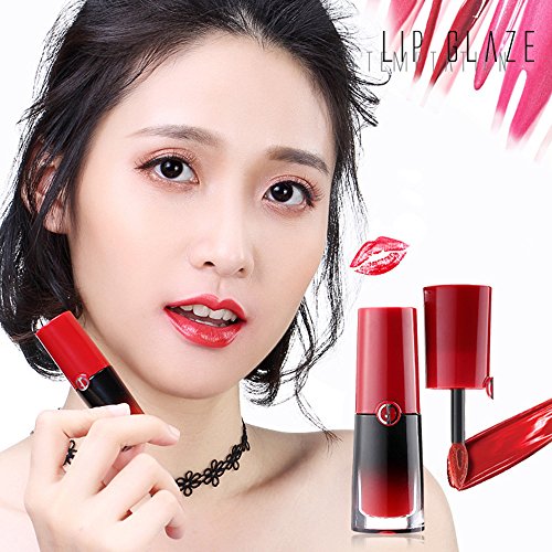 6 Colores Profesional Labial Mate Pintalabios Permanente de Maquillaje Larga Duracion para Niñas por ESAILQ D