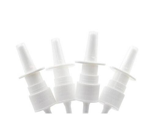 6 mini botellas de plástico vacías de 5 ml rellenables para spray de nasal, contenedor de frascos de pulverizadores finos para aceites esenciales, perfumes