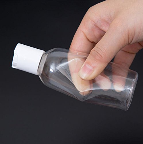 6 x da. WA aire contenedores de botellas de botella de viaje Artículos de aseo de viaje para maquillaje cosmético