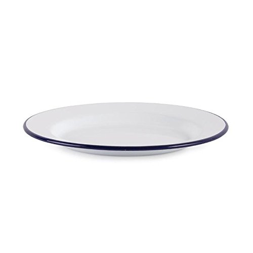 6 x Olympia esmalte placa de cena 245 mm servicio comedor cocina vajilla