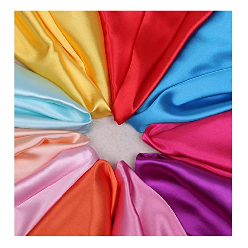 60 cm Candy Colors Women Silk Scarf Fashion Silk Shawl Head Covering Ladies Professional Small Squares Send Random Talla única