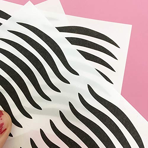 64 pares de cintas de párpado laterales dobles pegatinas de delineador de ojos negro tiras de elevación para conseguir un par de ojos grandes y encantadores