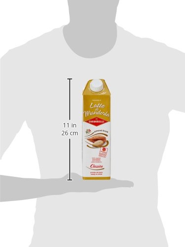 6x Condorelli Latte di mandorla 1l Almond Milk Drink Unsweetened