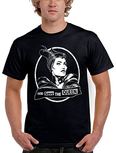 767-Camiseta Queen of The Moors (DDjvigo) Negro, XL