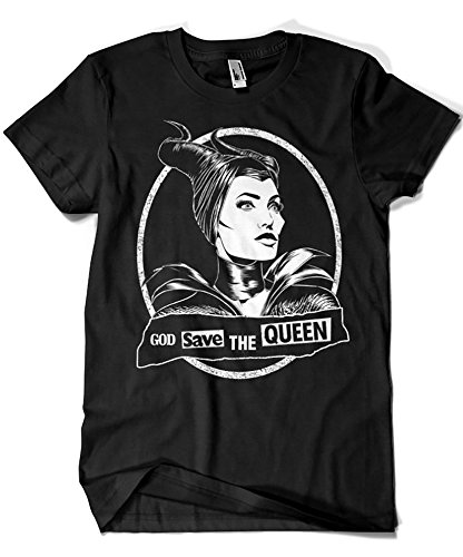 767-Camiseta Queen of The Moors (DDjvigo) Negro, XL