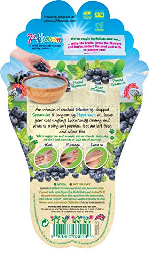 7th Heaven Fresh Feet Crema desodorizante refrescante - Menta y arándano helado, 20ml