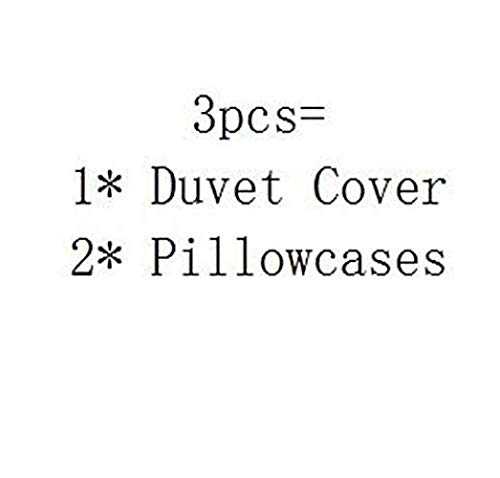 916 Duvet Cover Sets 3D Supernatural Printing Child Adult Bedding Set 100% Polyester Duvet Cover 3 Pieces with 2 Pillowcases C-AU Double180x210cm