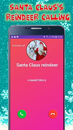 A Real Video Live Call From Santa Claus's Reindeer - Fake Phone Game Call - Fake Text Message ID PRO - PRANK 2K20