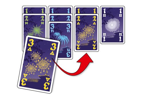 Abacus Hanabi - Juego de Tablero (Multi, 150g, 9,6 cm, 12,3 cm)