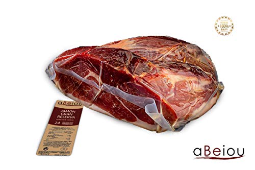 aBeiou. Pieza 1kg JAMON DESHUESADO GRAN RESERVA DUROC PREMIUM. curación superior a 24–25 meses (jamón al vacío) fabricado en Guijuelo (Salamanca). Producto de la península Ibérica.