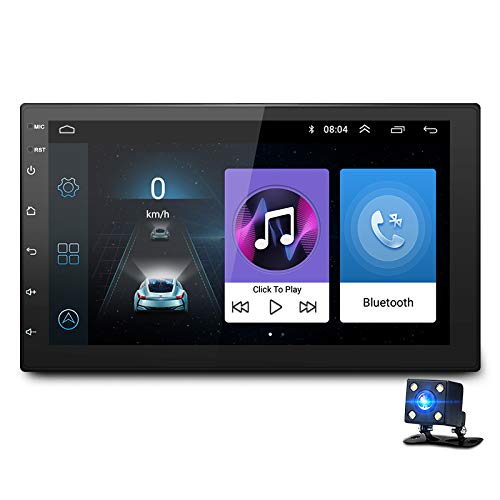 ACAMPTAR 7 Pulgadas Android 8.1 2 Your Car DVD Radio Reproductor Multimedia GPS Navegación Universal para Nissan Peugeot Toyota Doble DIN Autoradio